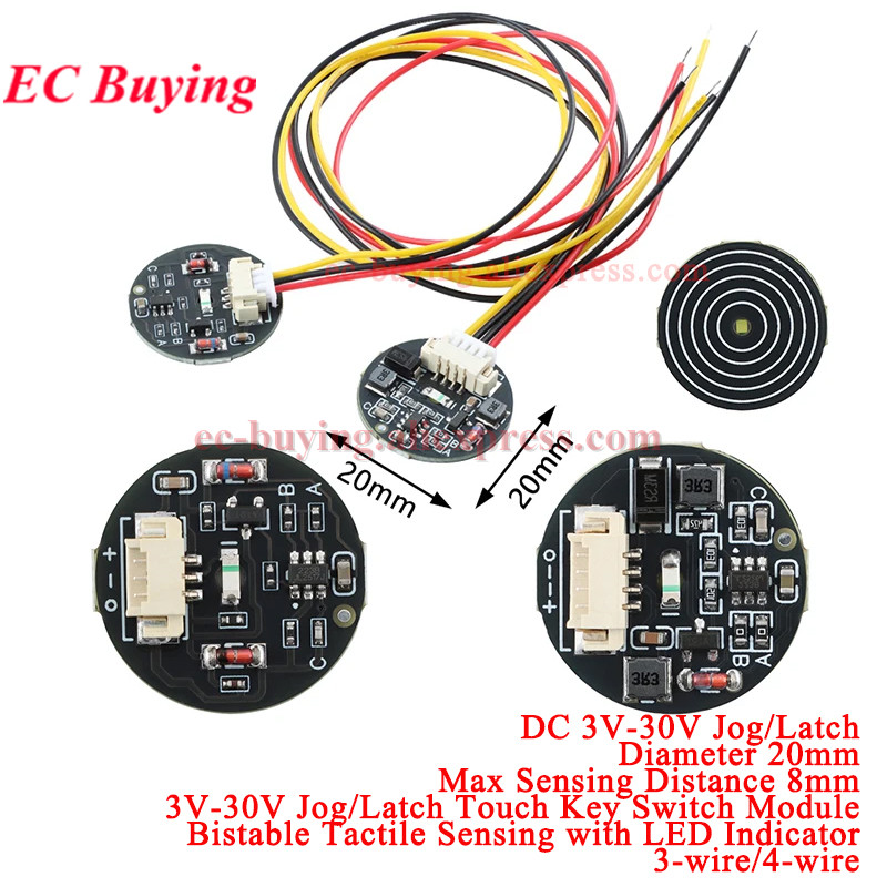 Devkitc - 1 Adet-10 Adet Dokunmatik Düğme Anahtarı