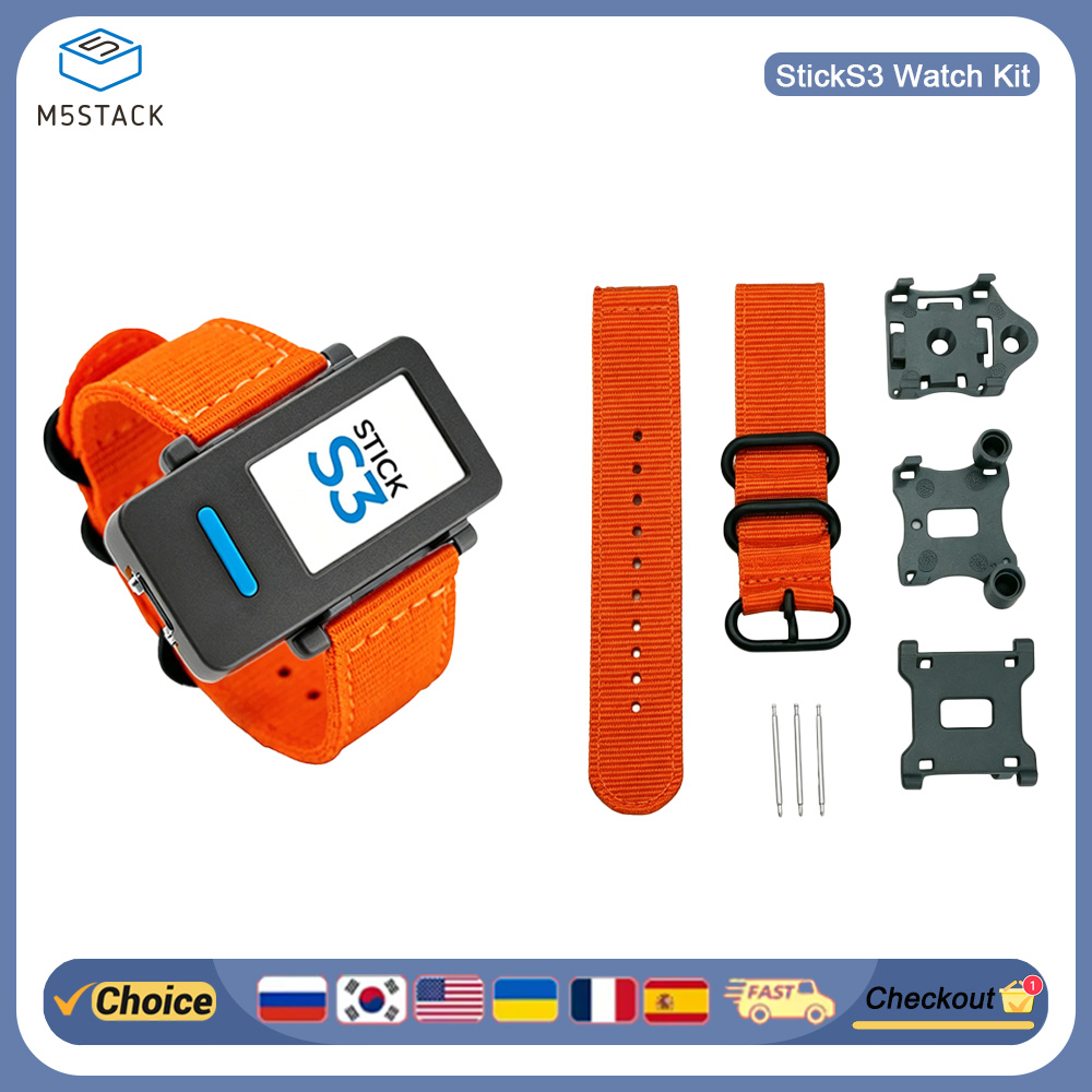 Ttgo T Watch - M5Stack Saat Kayışı Aksesuar Seti Paketi,