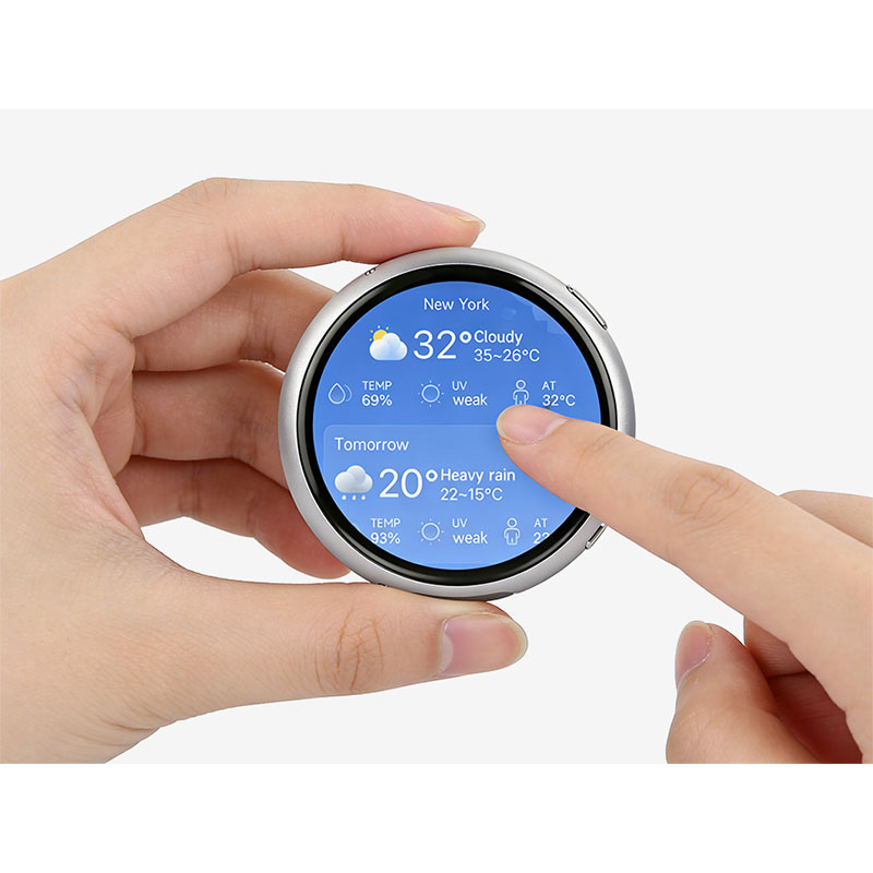 Waveshare Esp32 - ESP32-S3 1.75 inç AMOLED Yuvarlak Dokunmatik