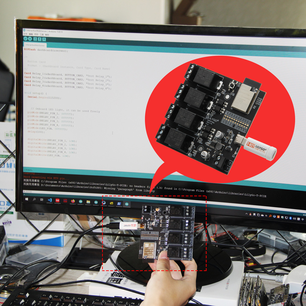 LILYGO® TTGO T-Relay ESP32 T r - Ttgo Tdisplay incelemesi ve fiyatı