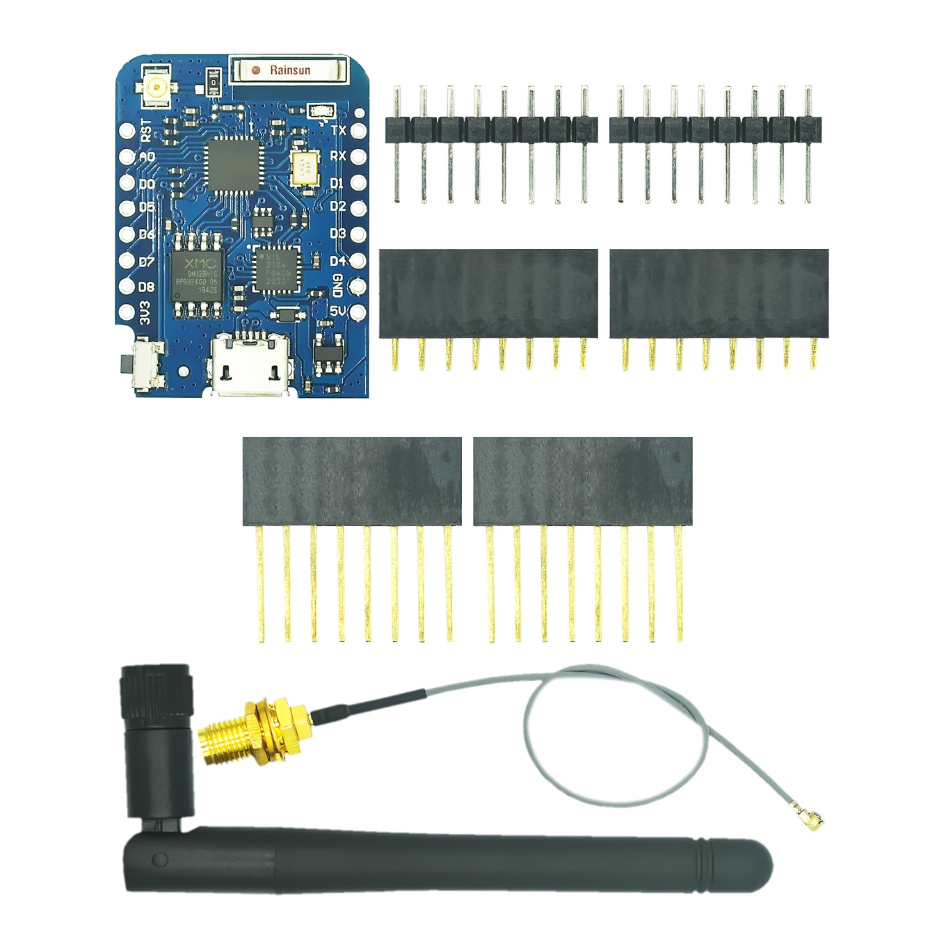 WEMOS D1 Mini Pro 4M 16M bayt  - Wemos D1 Mini incelemesi ve fiyatı