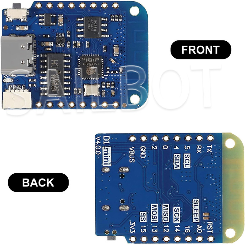 1-10 adet WeMos D1 Mini ESP826 - Wemos D1 Mini incelemesi ve fiyatı