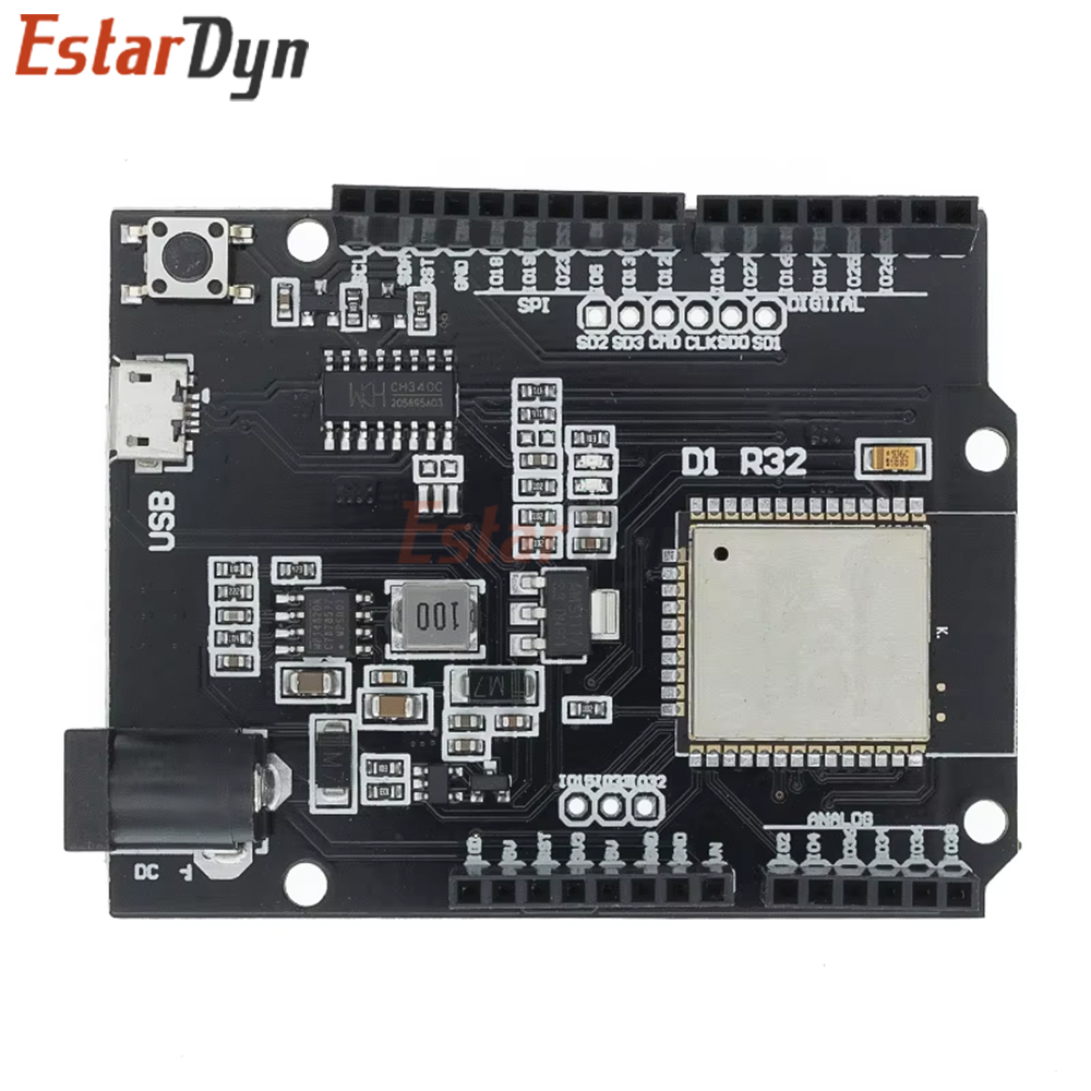 ESP32 Wemos D1 Mini için UNO R - Wemos D1 Mini incelemesi ve fiyatı