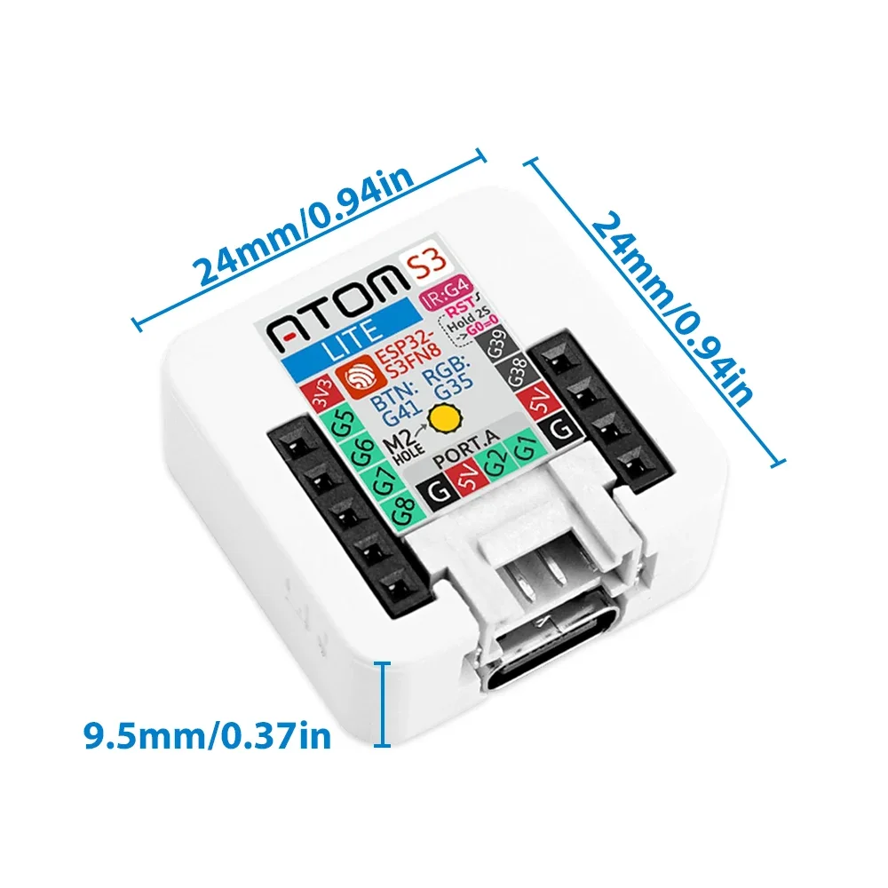 M5Stack AtomS3-Lite ESP32-S3 G - Doit Esp32 incelemesi ve fiyatı