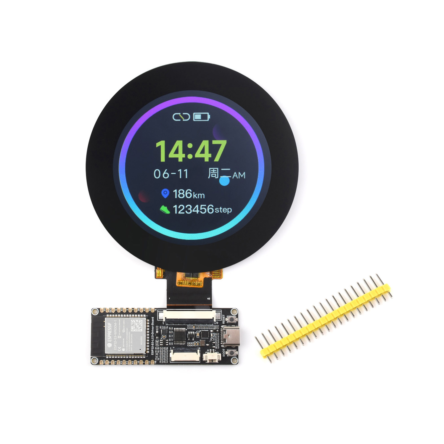 ESP32-S3 RGB LCD sürücü panosu - Lolin S3 incelemesi ve fiyatı