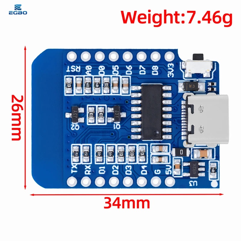 WeMos D1 Mini ESP8266 ESP-12F  - Wemos D1 Mini incelemesi ve fiyatı