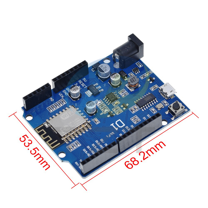 ESP-12E WeMos D1 UNO R3 CH340  - Wemos D1 incelemesi ve fiyatı