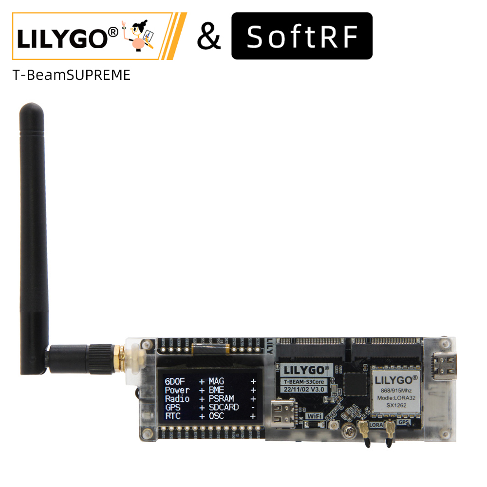 LILYGO® SoftRF T-Beam SUPREME  - Lolin S3 incelemesi ve fiyatı